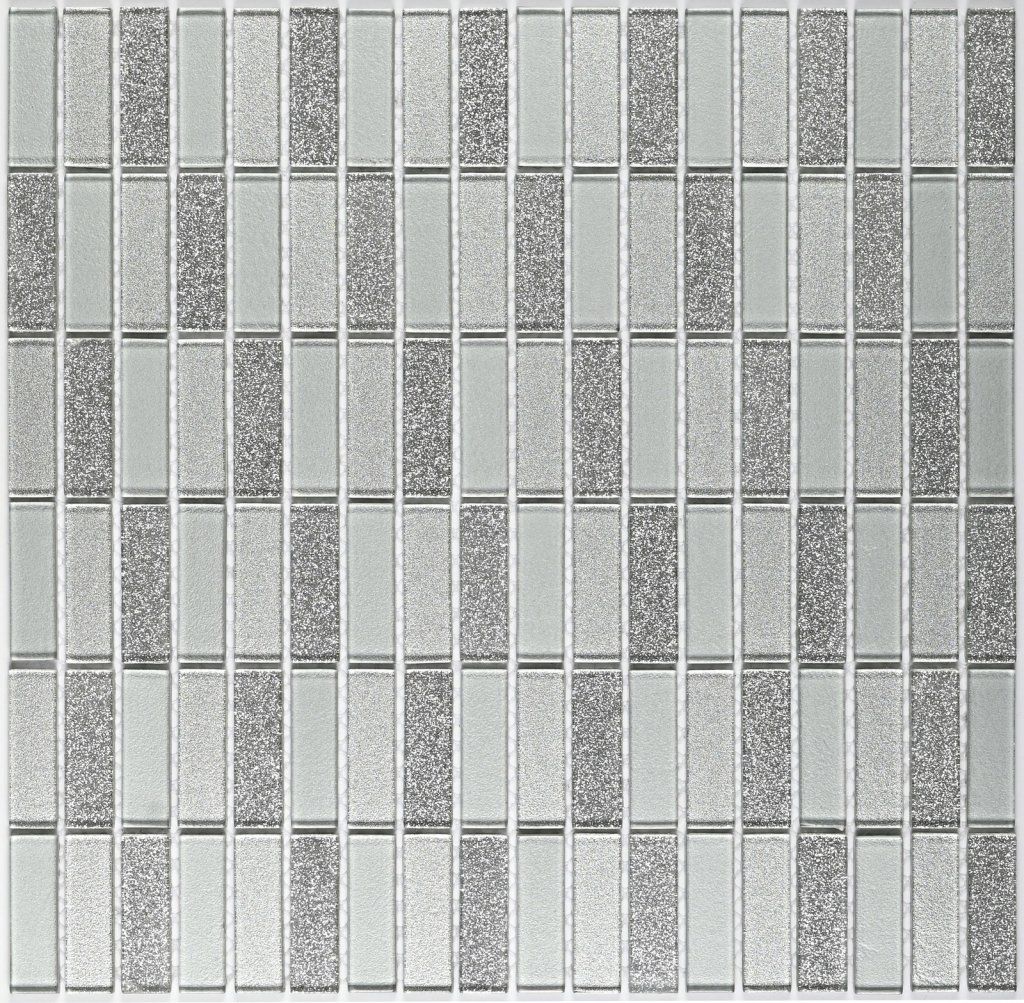 Мозаика стеклянная Silver Light