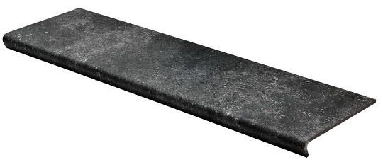 Ступен Seranit Step Riverstone Black 1200x325