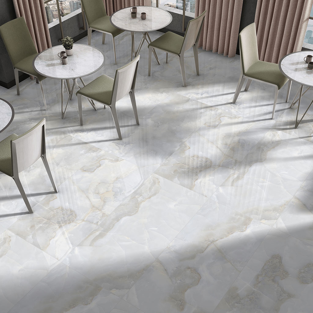 Керамогранит Gravita Translucent Brown бежевый 1200x600