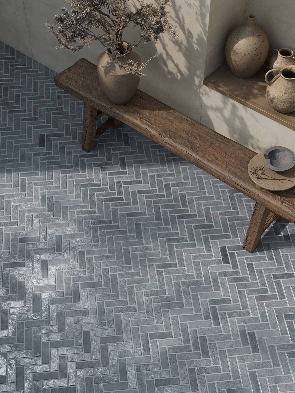 Керамогранит Eco Ceramic Коимбра голубой 600x400