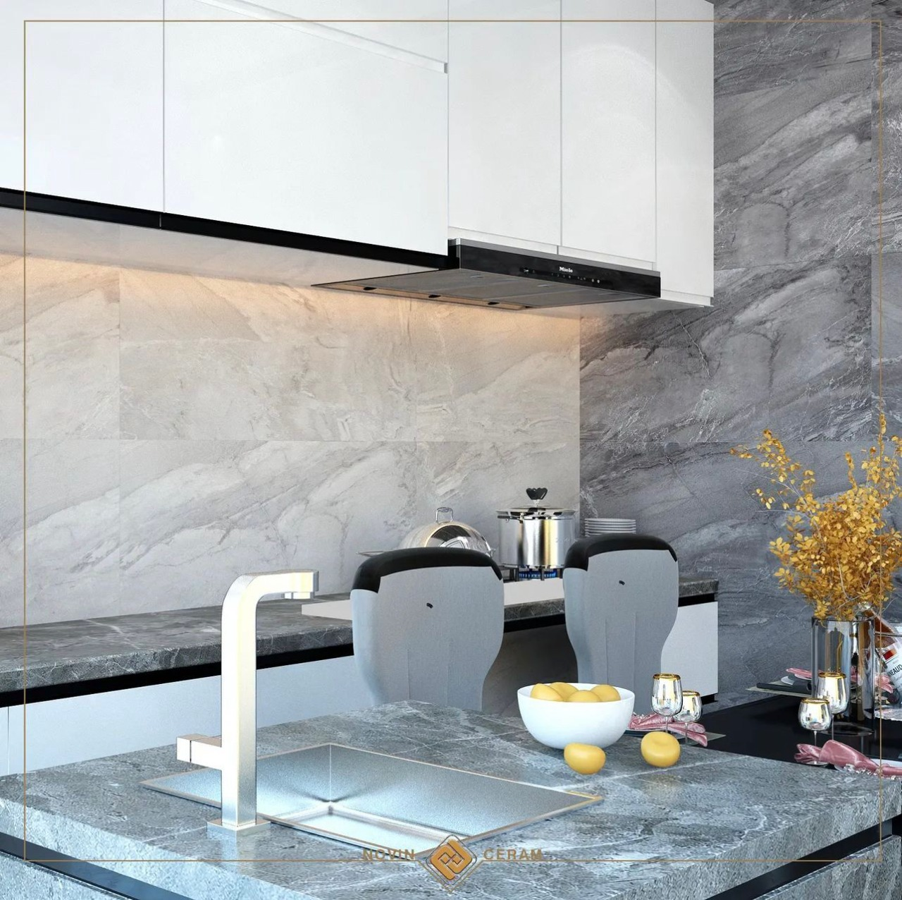 Керамогранит KeramoPro Forzesko Gray Light 1200x600