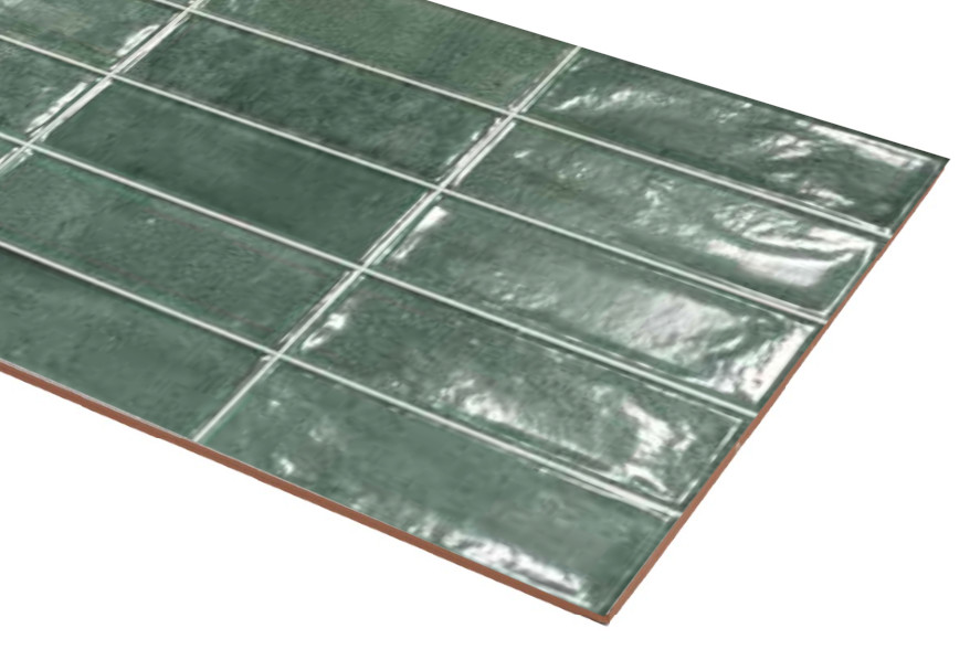 Плитка Eco Ceramic Пул зеленая 600x316