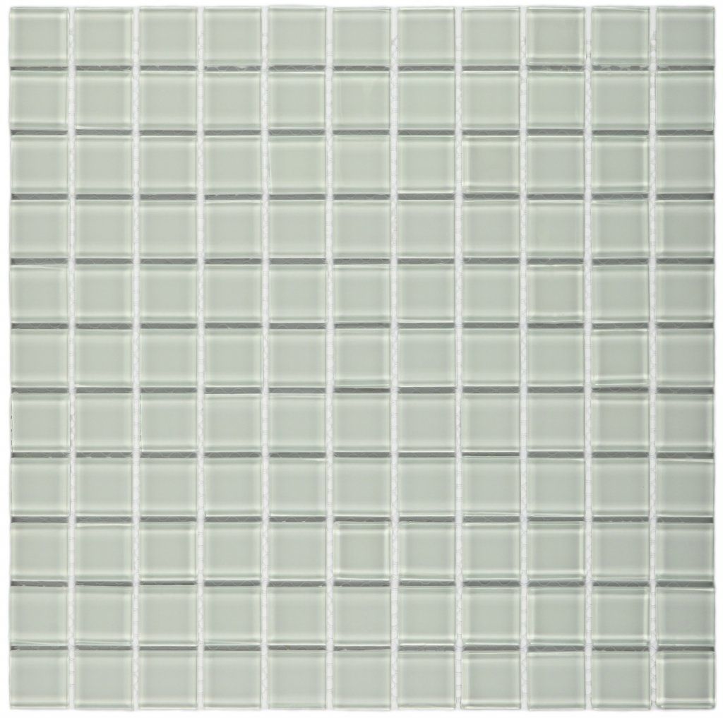 Мозаика стеклянная White glass