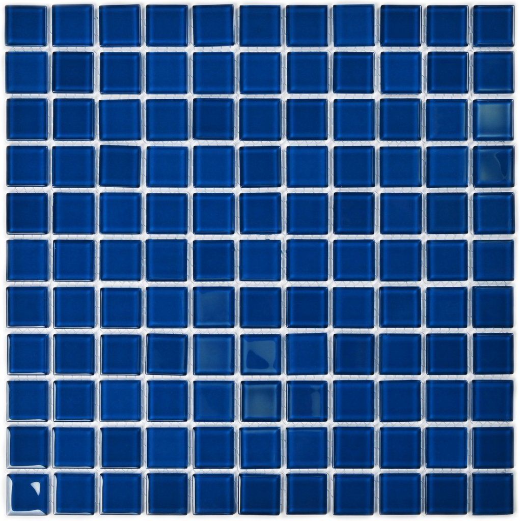 Мозаика стеклянная Deep blue