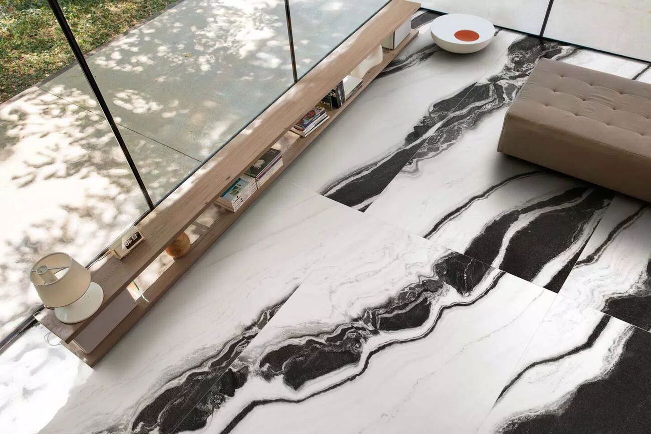 Мозаика Floor Gres B&W WHITE HIGH-GLO 6MM MUR 300x300