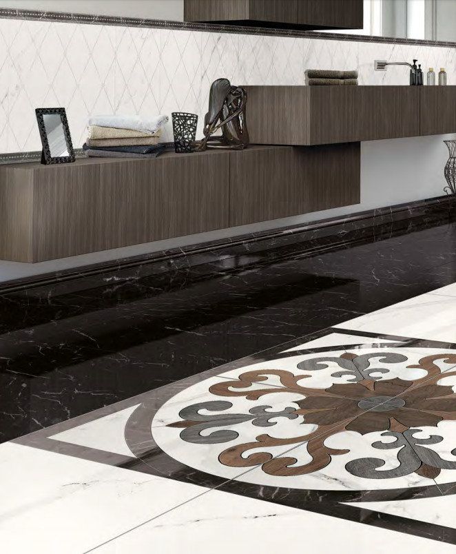 Керамогранит Casalgrande Padana NERO CRETA LUCIDO 6,5MM 1180x590