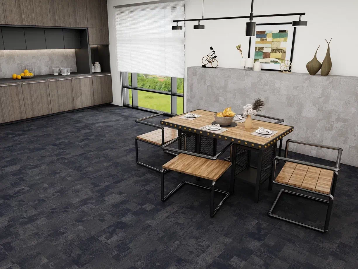 Керамогранит Duna Evardo Nero micromatt 1200x600