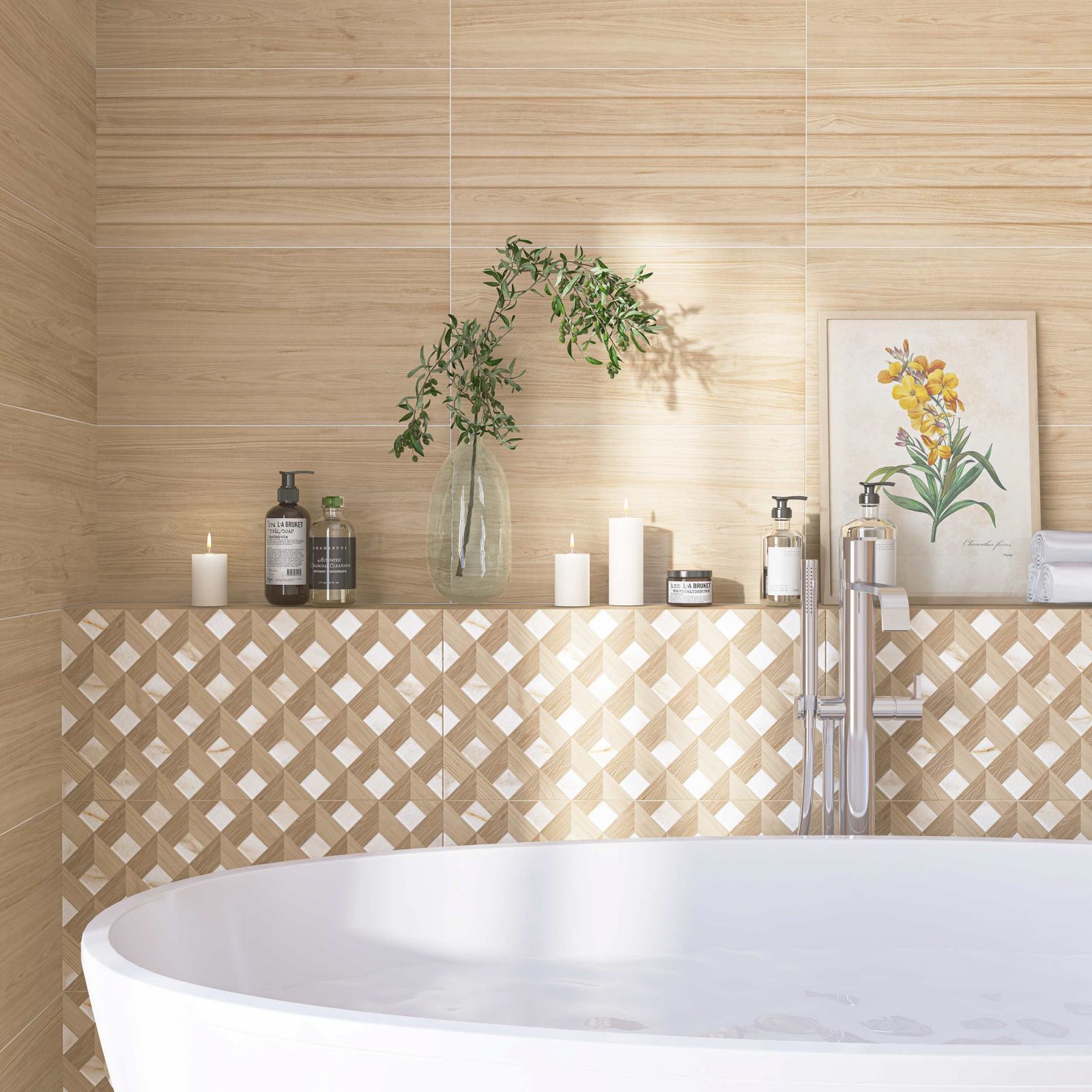Плитка напольная RUSTIC 42х42 (1,23м2/63,96м2)