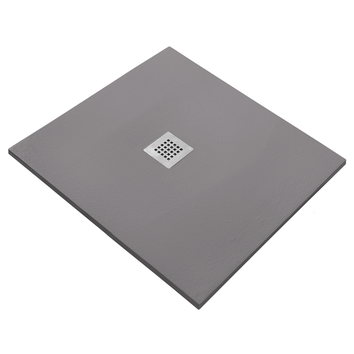 Душевой поддон SOLID 80х80х2,4 сm Grey Matt