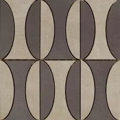 Мозаика Floor Gres INDUSTRIAL DECORO B SAGE/PLOMB 300x300