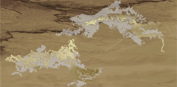 Декор Brennero Солитер Голд Визон Лапп/Ретт (комп/2 шт) 600x300