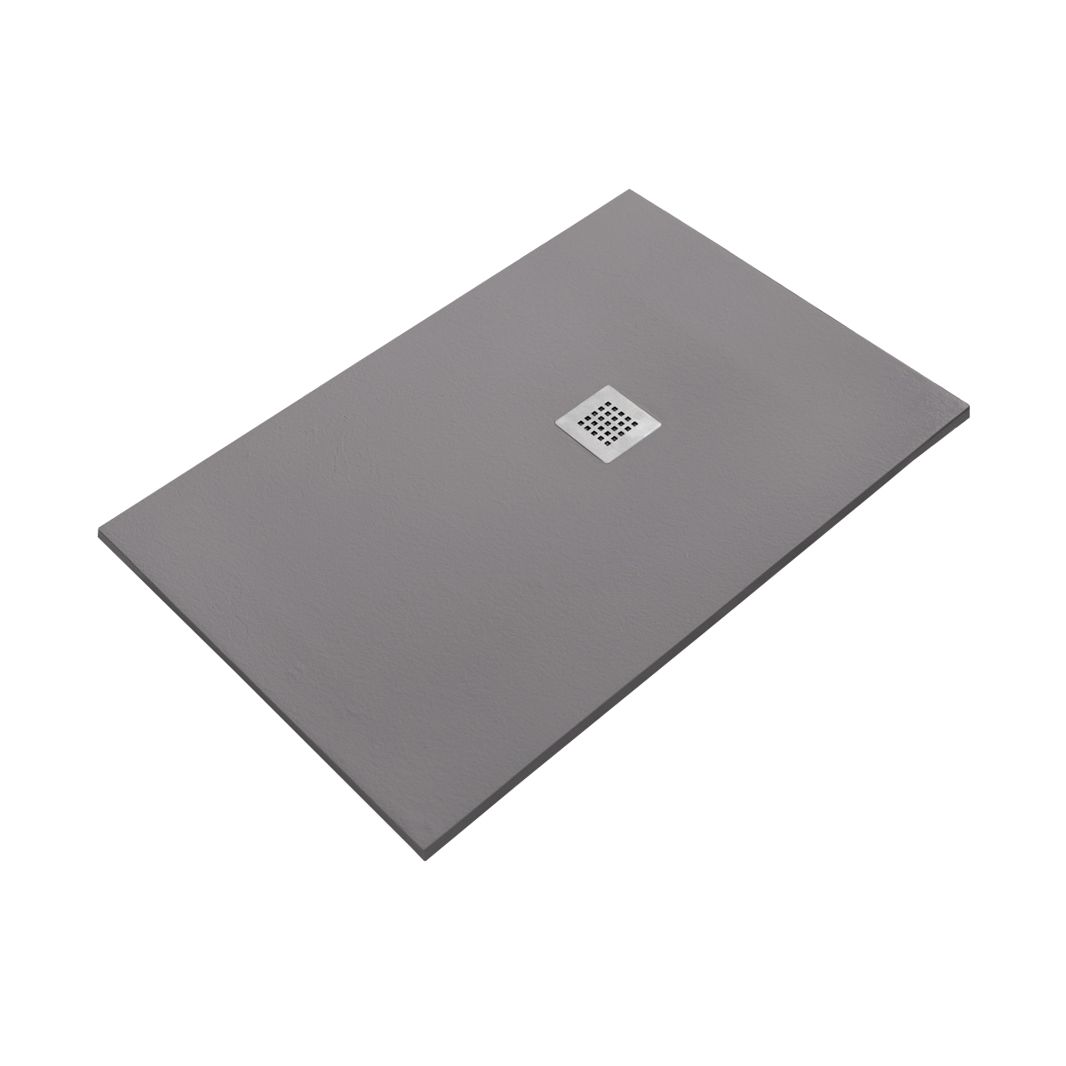 Душевой поддон SOLID 90х80х2,4 сm Grey Matt