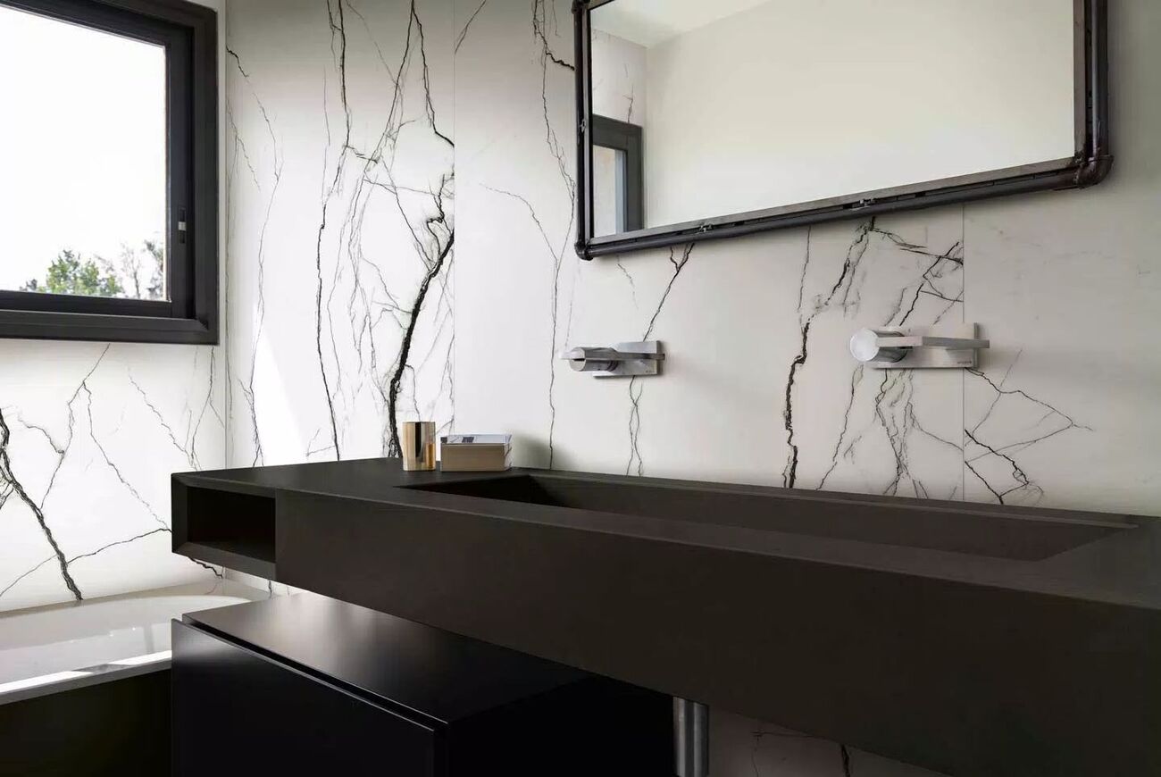 Мозаика Floor Gres B&W WHITE HIGH-GLO 6MM MUR 300x300