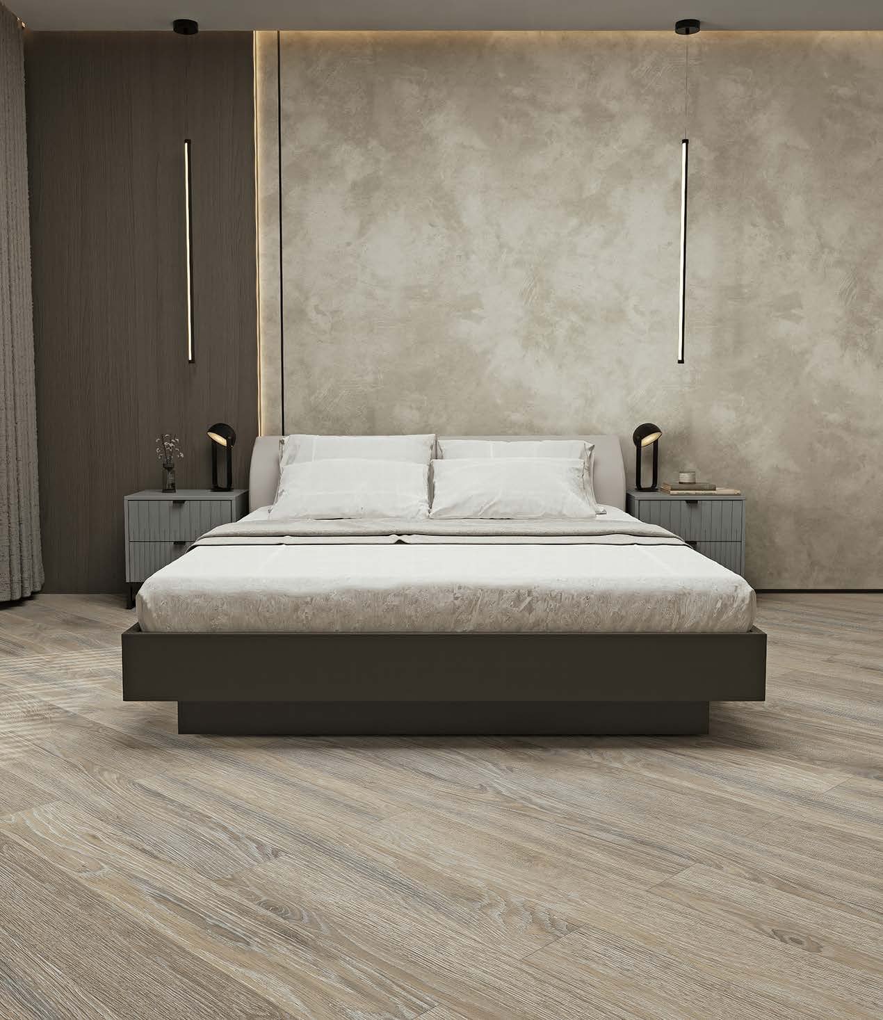 Кварцвинил SPC FloorBee Project 6007 Теоторе Стандарт 4,3 мм