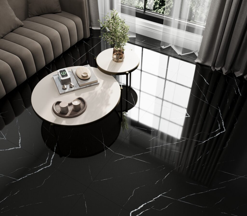Керамогранит KeramoPro Helsinki Black 1200x600