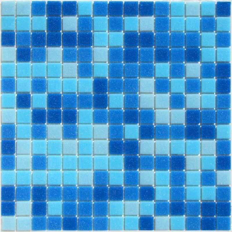 Мозаика стеклянная Aqua 150 (на сетке)