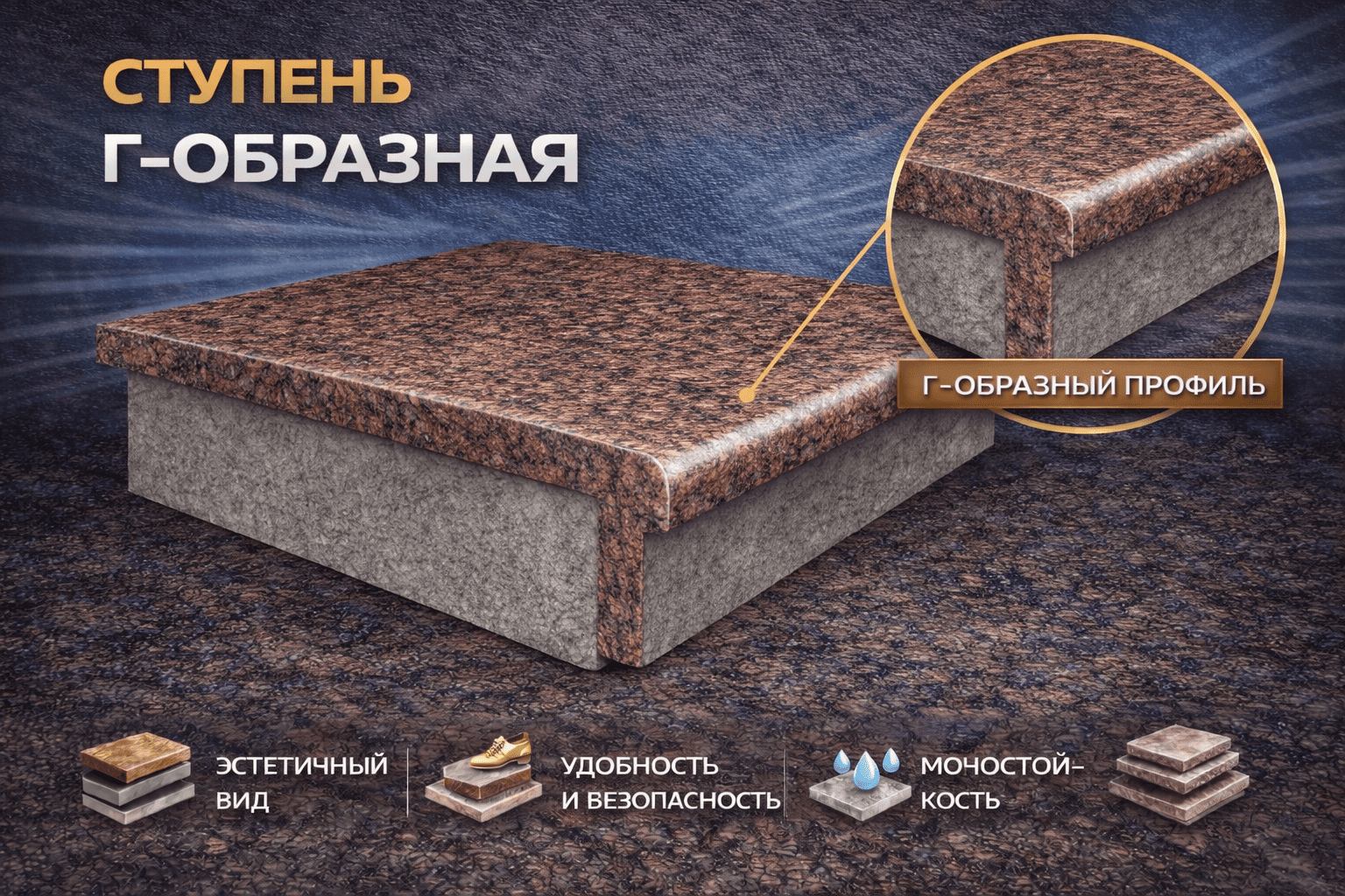 Ступень Г-образная