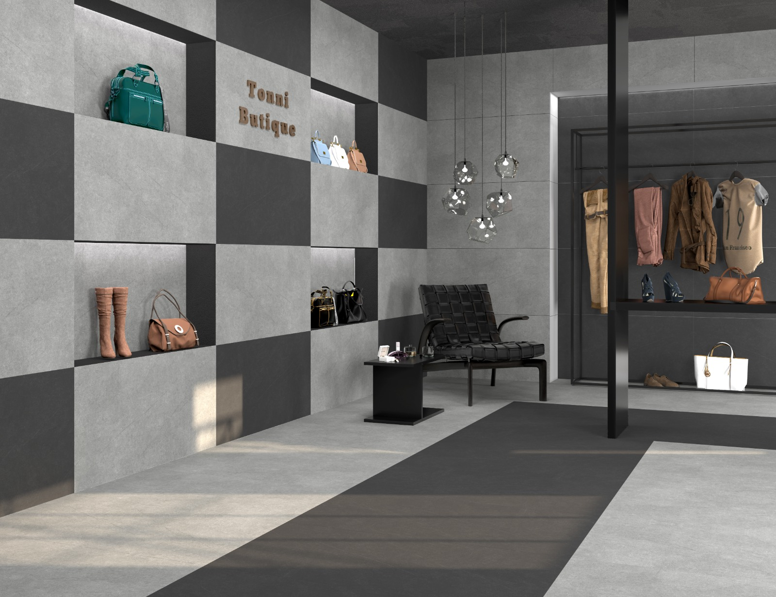 Керамогранит KeramoPro Modena Gray 1200x600