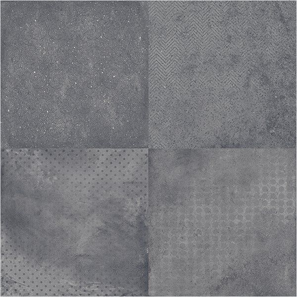 Керамогранит MAGNUS GRAPHITE DECOR 600Х600