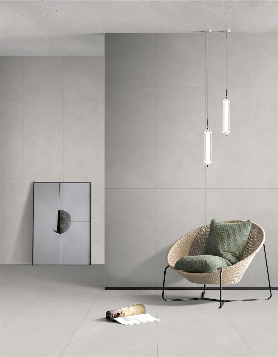 Керамогранит Ntceramic Betone Light Grey Antislip Carving 1200x600