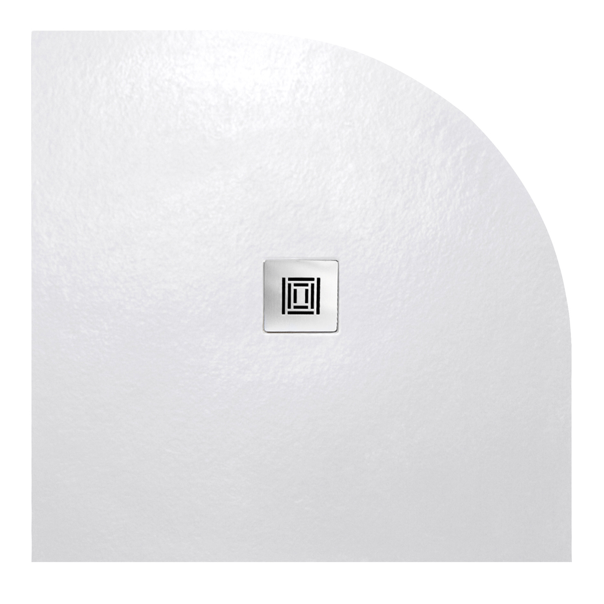 Душевой поддон угловой LITE 80х80х3 сm White