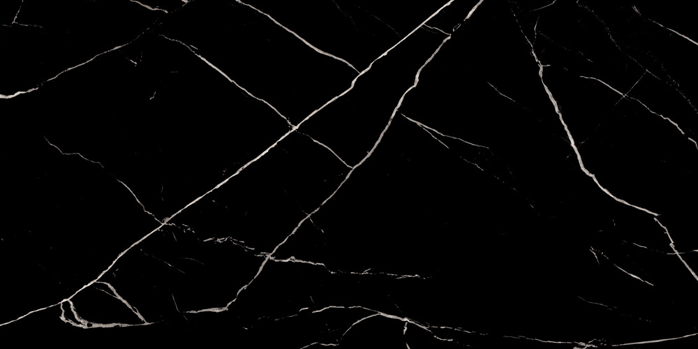 Керамогранит Duna Nero Marquina Black Panter 1200x600