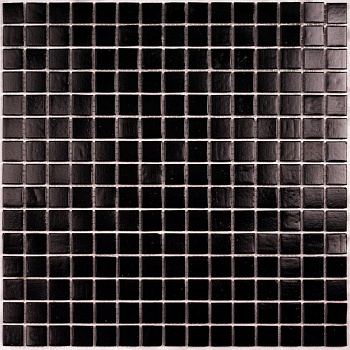 Мозаика стеклянная Simple Black (на бумаге)