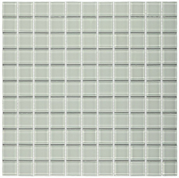 Мозаика стеклянная White glass