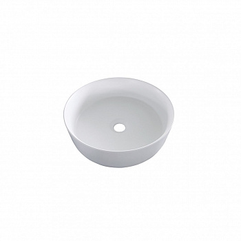 Раковина накладная белая матовая Раковины OSIRIS BLANCO MATE 35х35х12