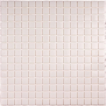 Мозаика стеклянная Simple White (на бумаге)