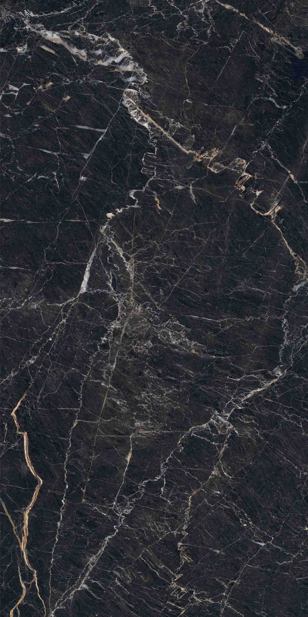 Керамогранит Tubadzin Венето черный рельеф 1200x600