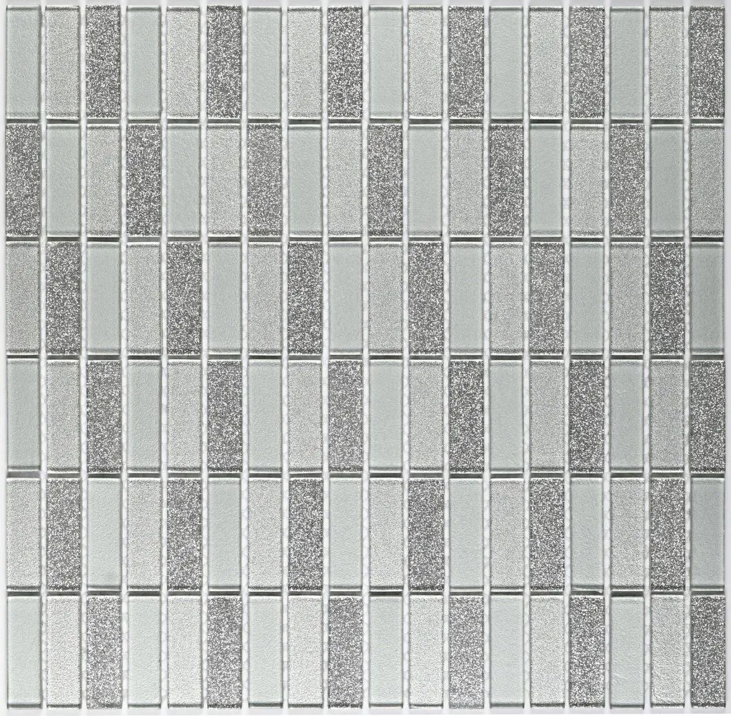 Мозаика стеклянная Silver Light
