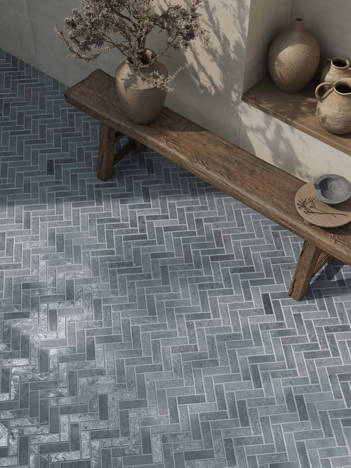 Керамогранит Eco Ceramic Коимбра голубой 600x400