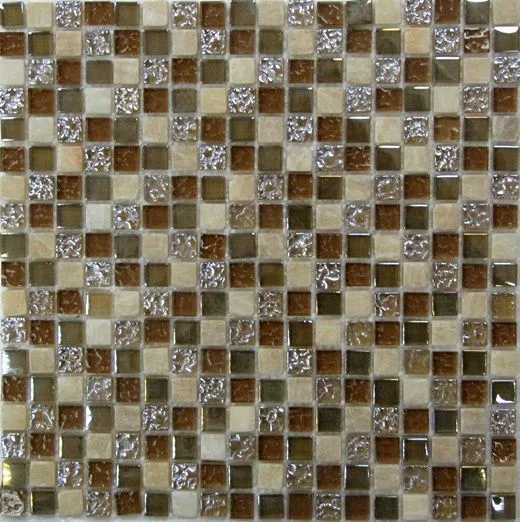Мозаика стеклянная с камнем Glass Stone 1