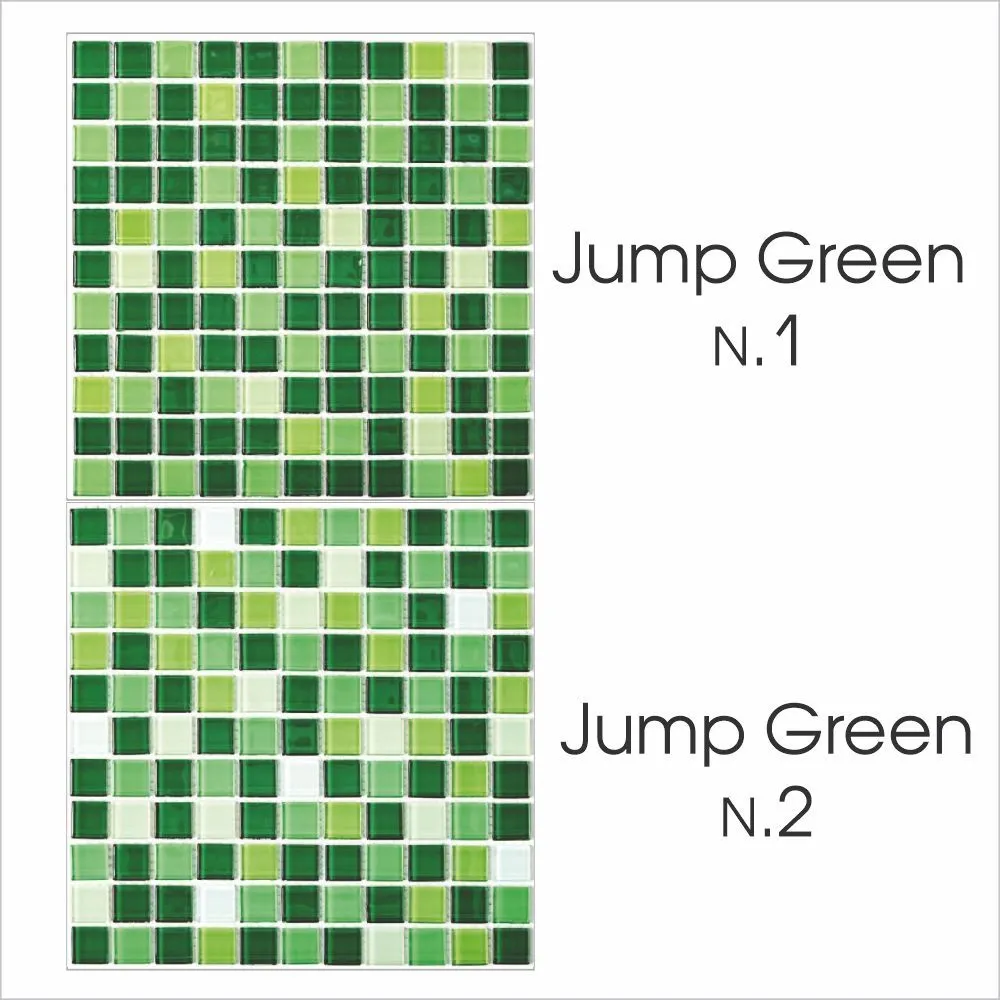 Растяжка из мозаики Jump Green №1-8 (поштучно)