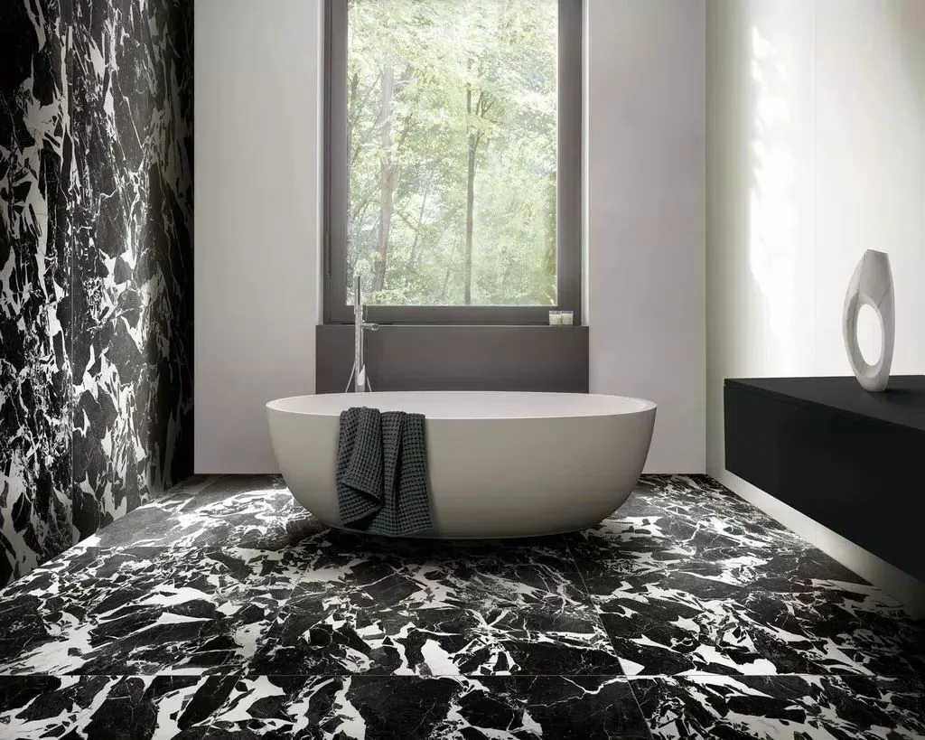 Мозаика Floor Gres B&W WHITE HIGH-GLO 6MM MUR 300x300