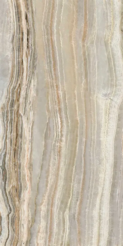 Керамогранит Kerama Marazzi Ониче зелёный светлый лаппатированный обрезной 2400x1200 SG595222R