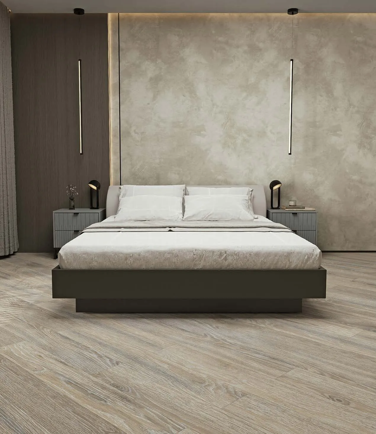 Кварцвинил SPC FloorBee Project 1790 Дуб Шеридан 4,3 мм