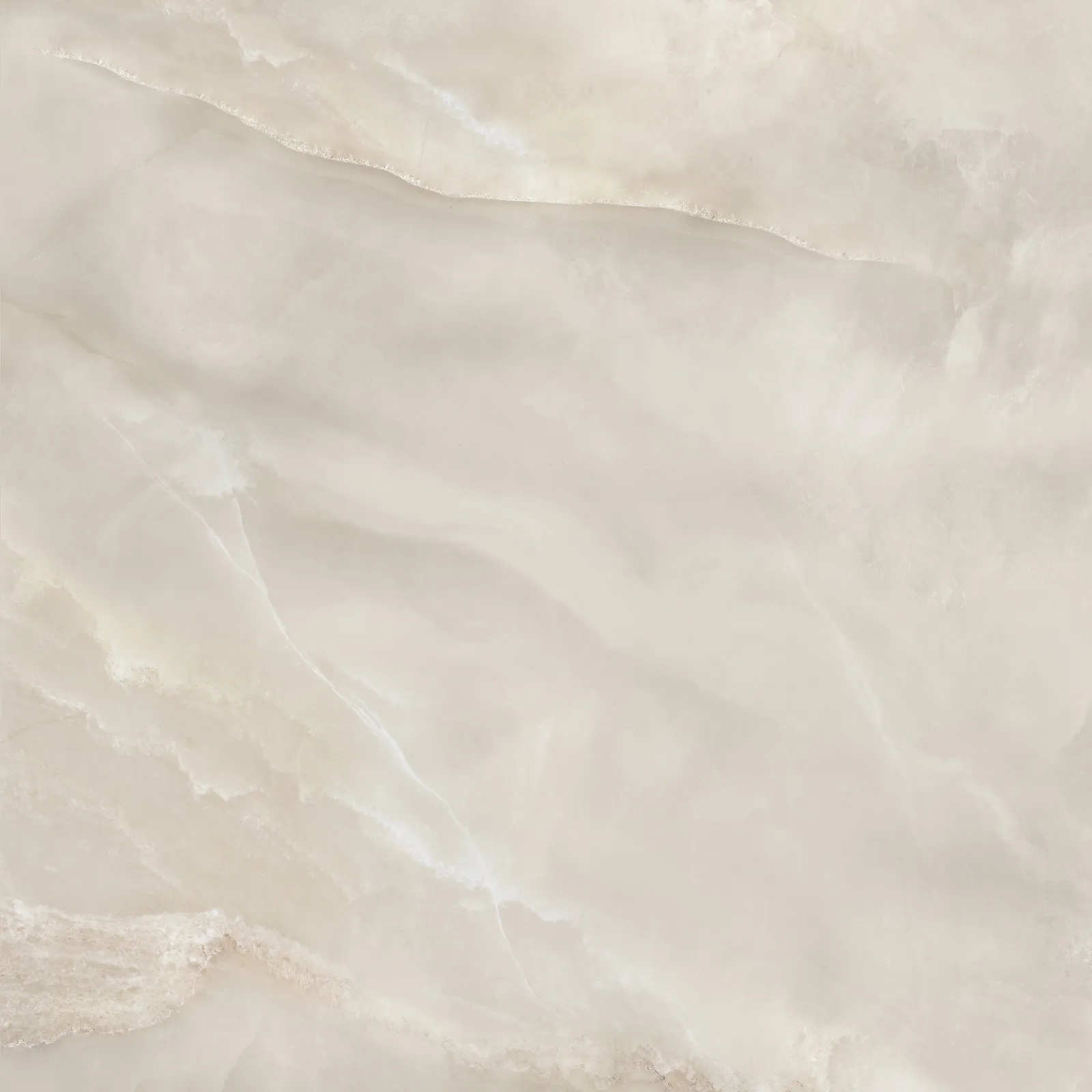 Оникс Бриз кремовый / Onyx Breez Crema 6060ONB01 Керамогранит сахарный эффект 600*600*9,5 (4 шт в уп/43,2 м в пал)