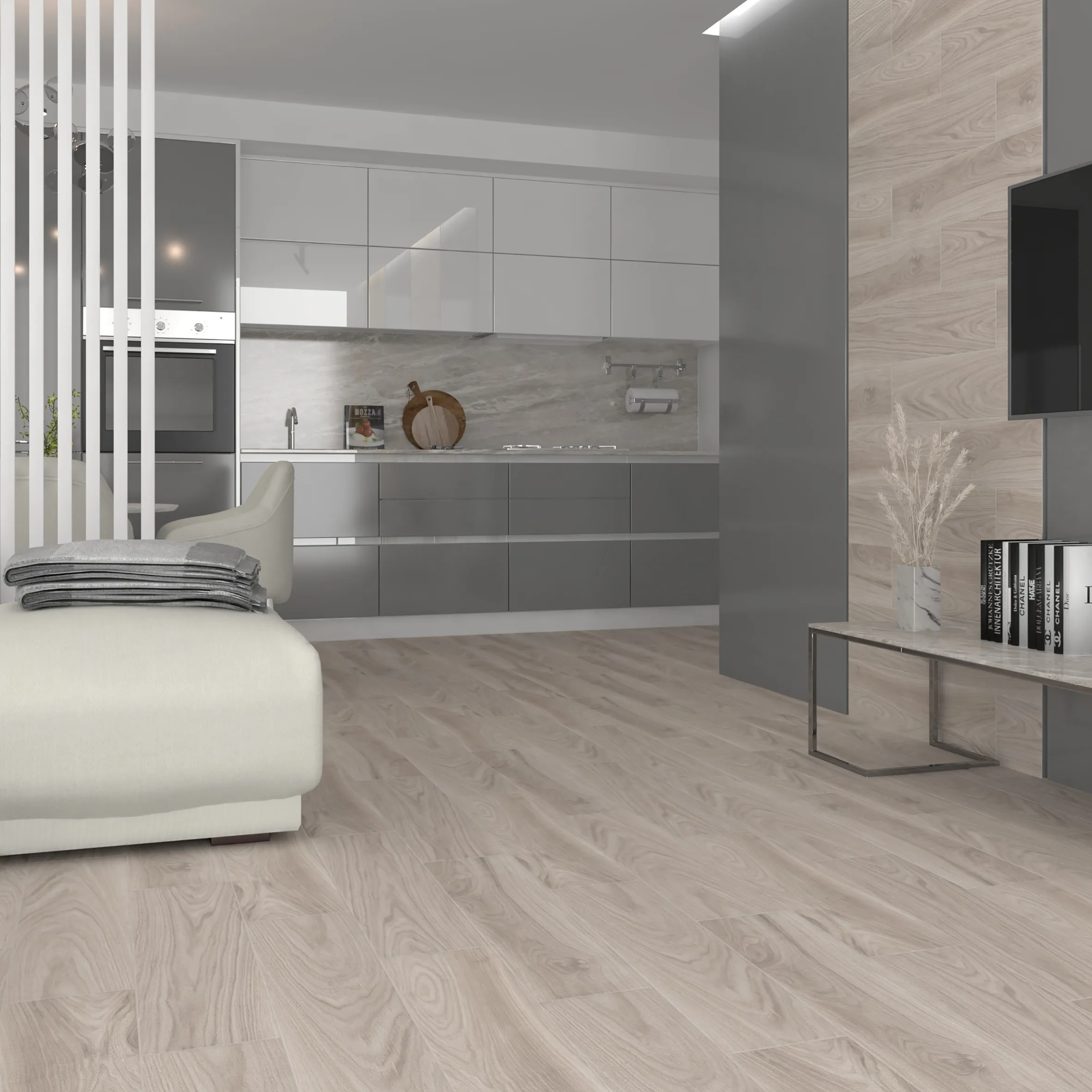 Керамогранит Laparet Альберо ПРО капучино SG708390R матовый структурный R10/B 800x196