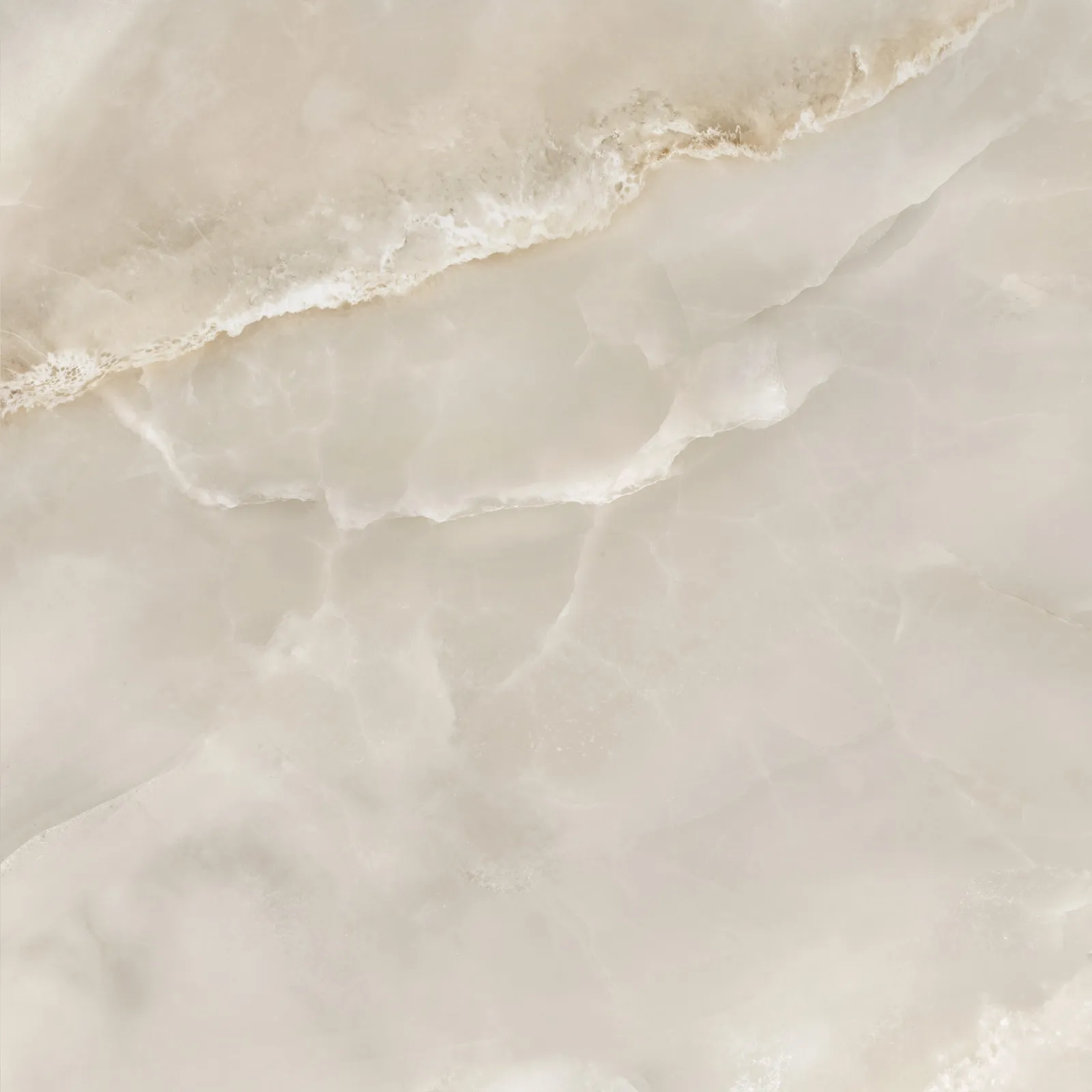 Оникс Бриз кремовый / Onyx Breez Crema 6060ONB01 Керамогранит сахарный эффект 600*600*9,5 (4 шт в уп/43,2 м в пал)